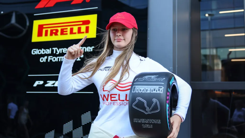 F1 ACADEMY: Chiara Battig achieves historic pole position on Wild Card debut at Silverstone
