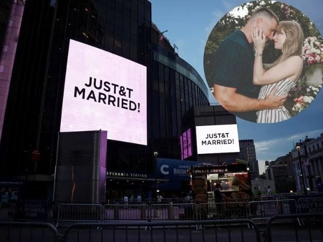 Taylor Swift and Travis Kelce marry in lavish New York City wedding at MSG