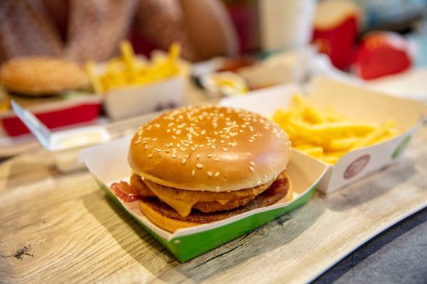 How do fast food portions compare to recommended servings? How do fast food portions compare to recommended servings?